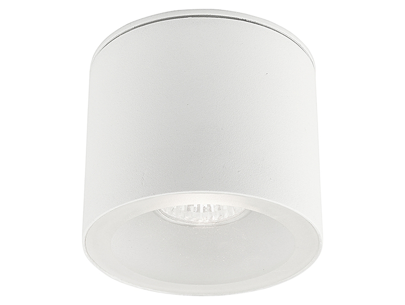 Plafon zewnętrzny Hexa aluminiowy biały