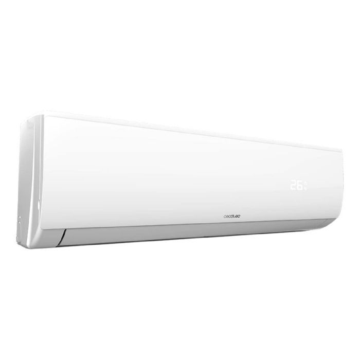 Aire acondicionado split Cecotec AirClima 12000 Smartfresh. 12000 BTU, motor de CC, bomba de calor, control remoto, pantalla LED.