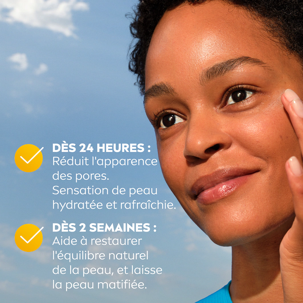 NIVEA Crème visage Jour Anti-rides resserre les pores peau matifiée SPF 15