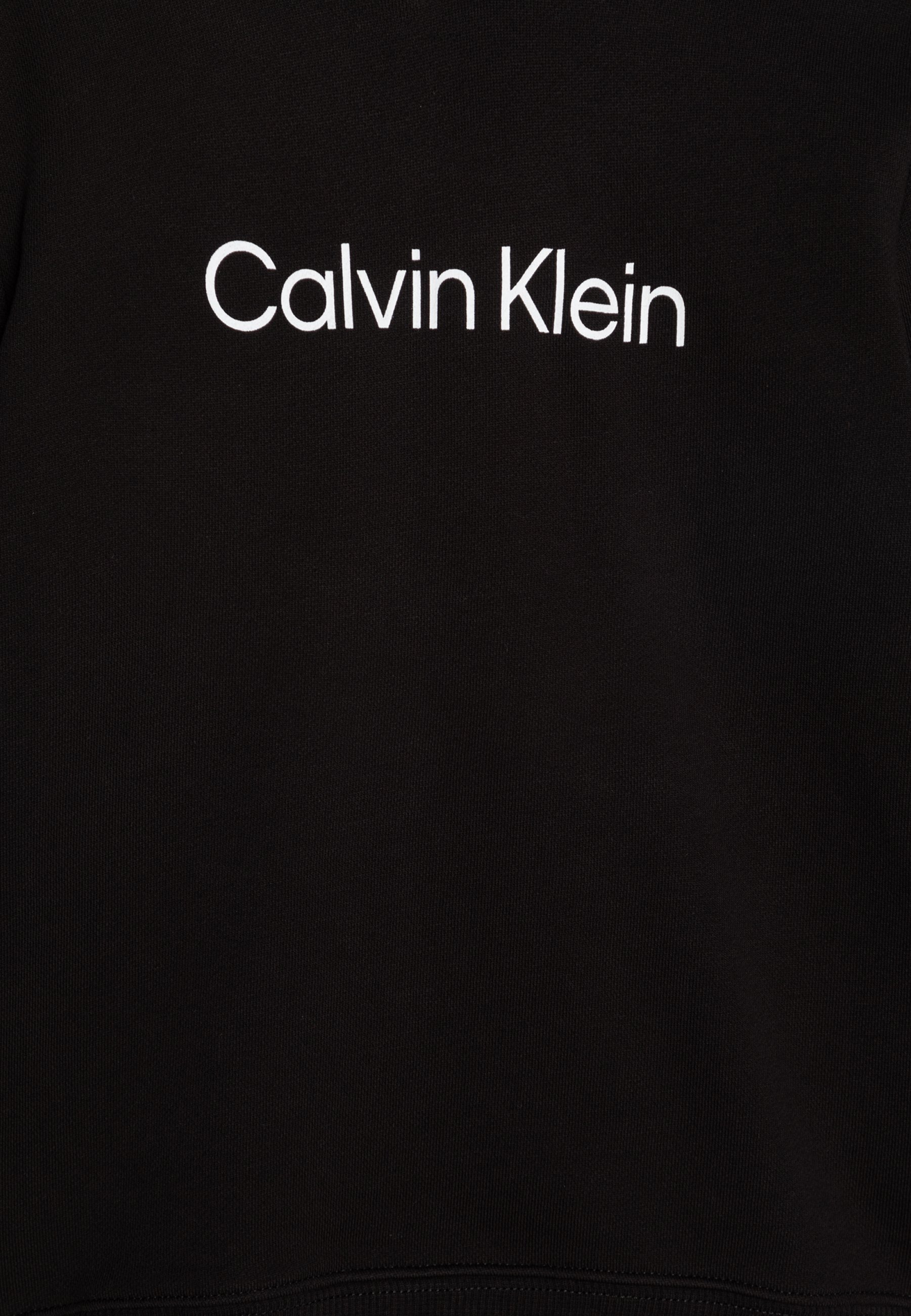 Calvin Klein Jeans LOGO HOODIE UNISEX - Hoodie - zwart