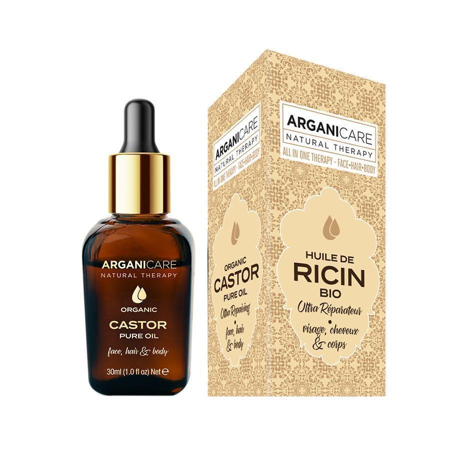 Arganicare ulje za tijelo, organsko ricinusovo ulje – 30 ml