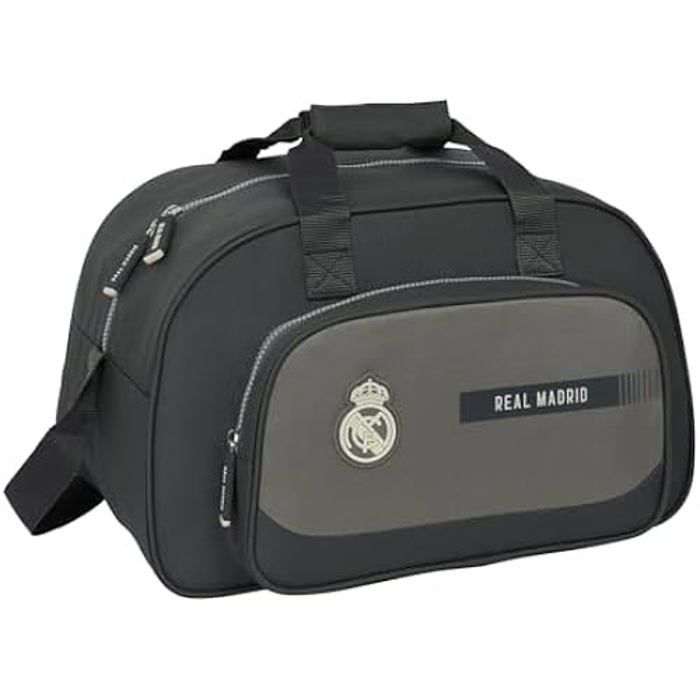 Bolsa deportiva - SAFTA - Real Madrid 3.ª equipación 24/25 - Cómoda - Unisex - Infantil
