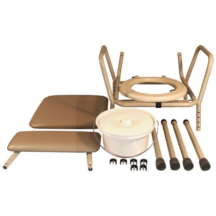 Chaise Percée Réglable en Hauteur Essex (Couleur Brown)