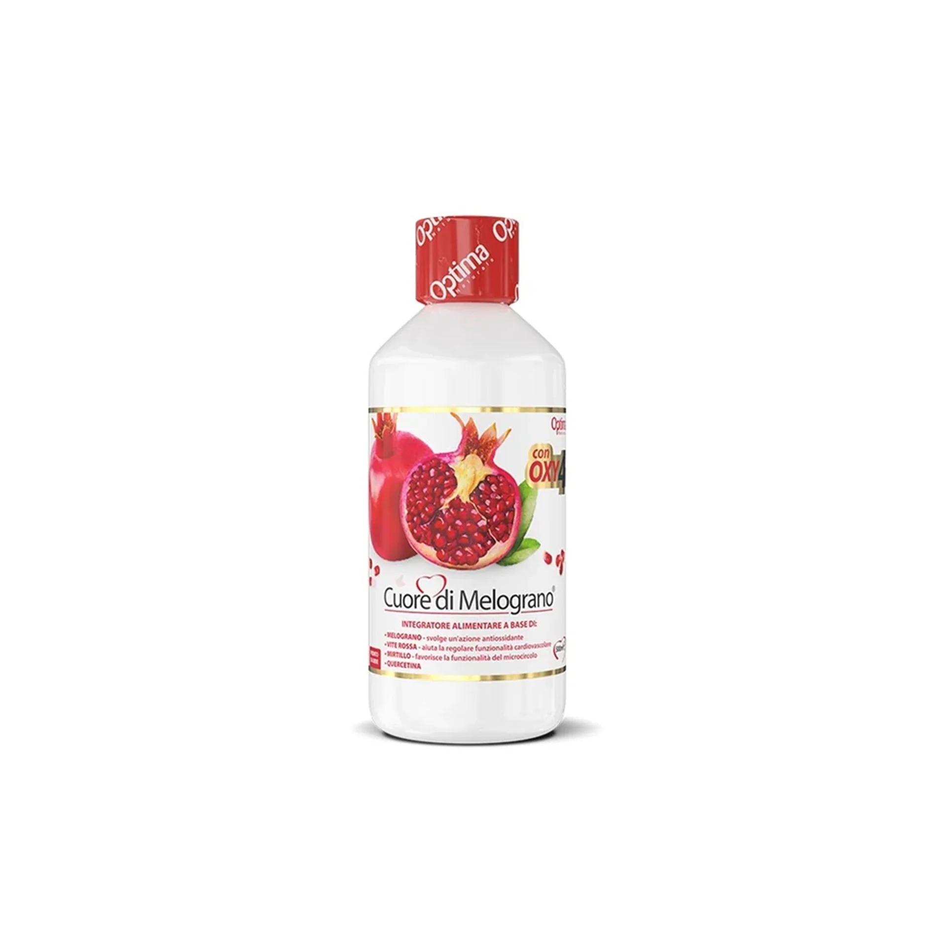 Complément antioxydant OPTIMA Cœur de Grenade Oxy4 500 ml
