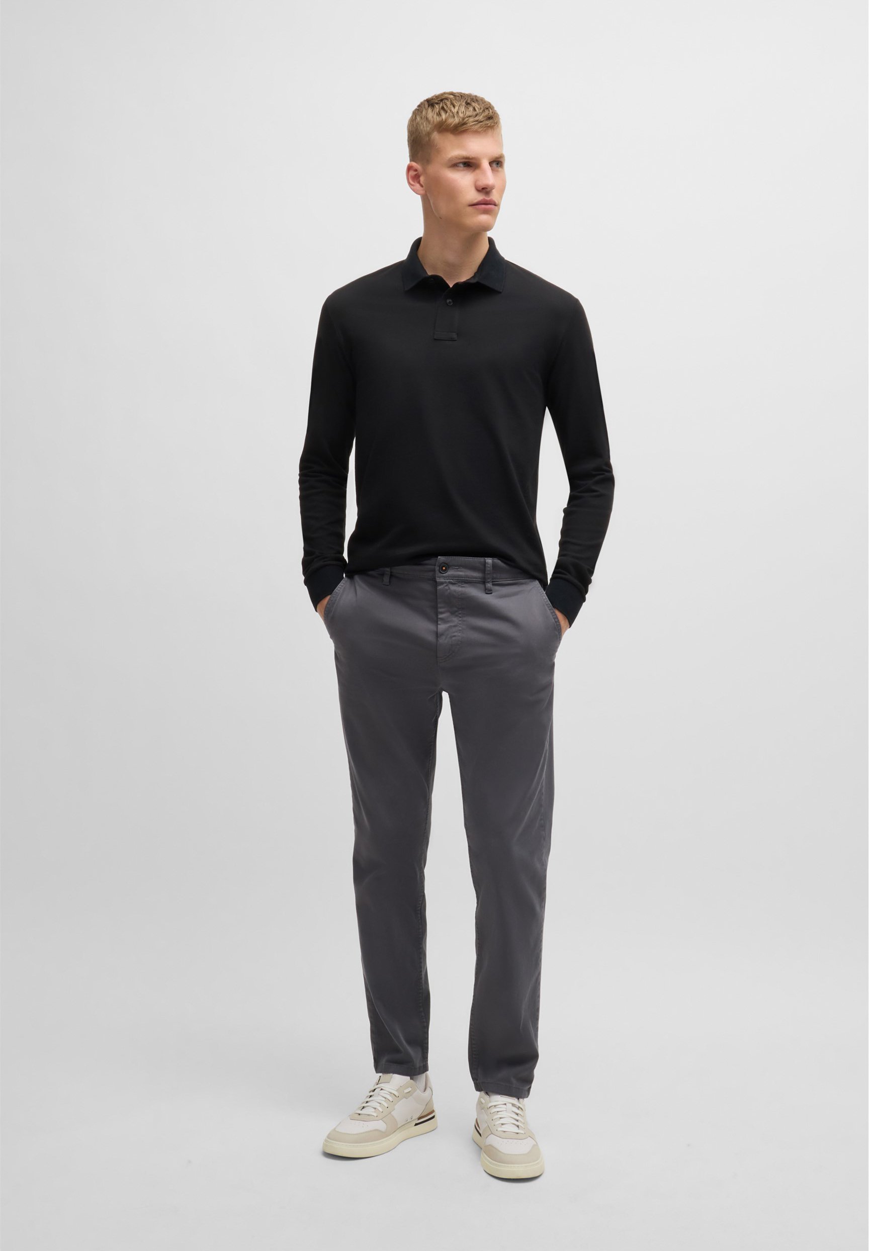 BOSS PASSERBY - Polo - noir