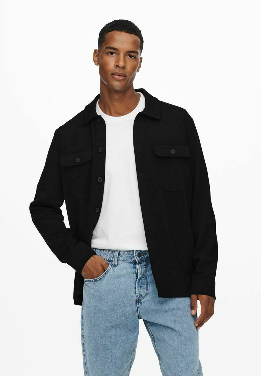 ONSLEEVE JACKET - Lett jakke - blackOnly & Sons