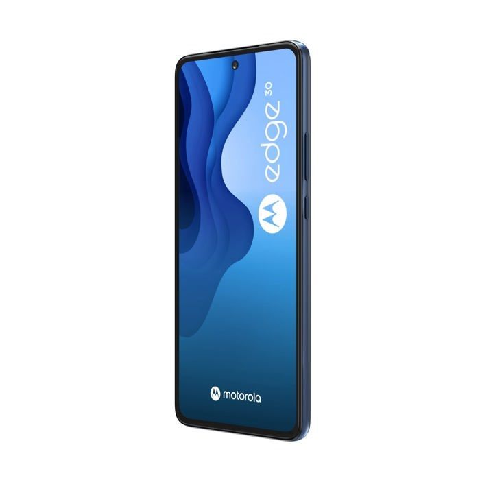 Smartphone Motorola Edge30 5G desbloqueado, 128 GB, sin tarjeta SIM, doble SIM - Gris meteoro, versión francesa