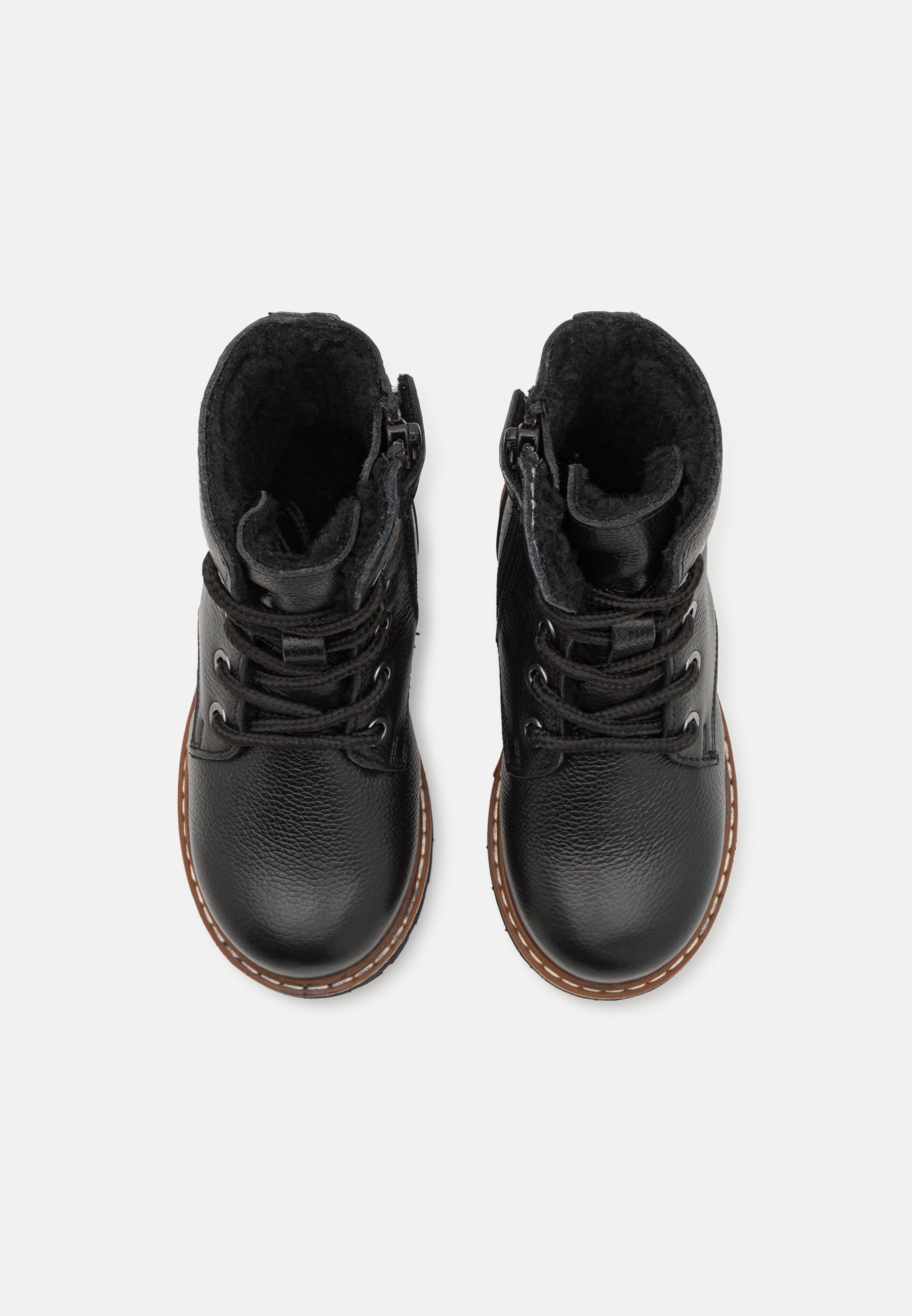 Friboo LEATHER - Botas de inverno - pretas