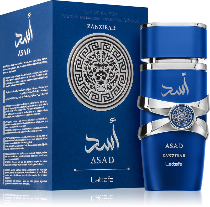 Lattafa Asad Zanzibar Eau de Parfum para homens