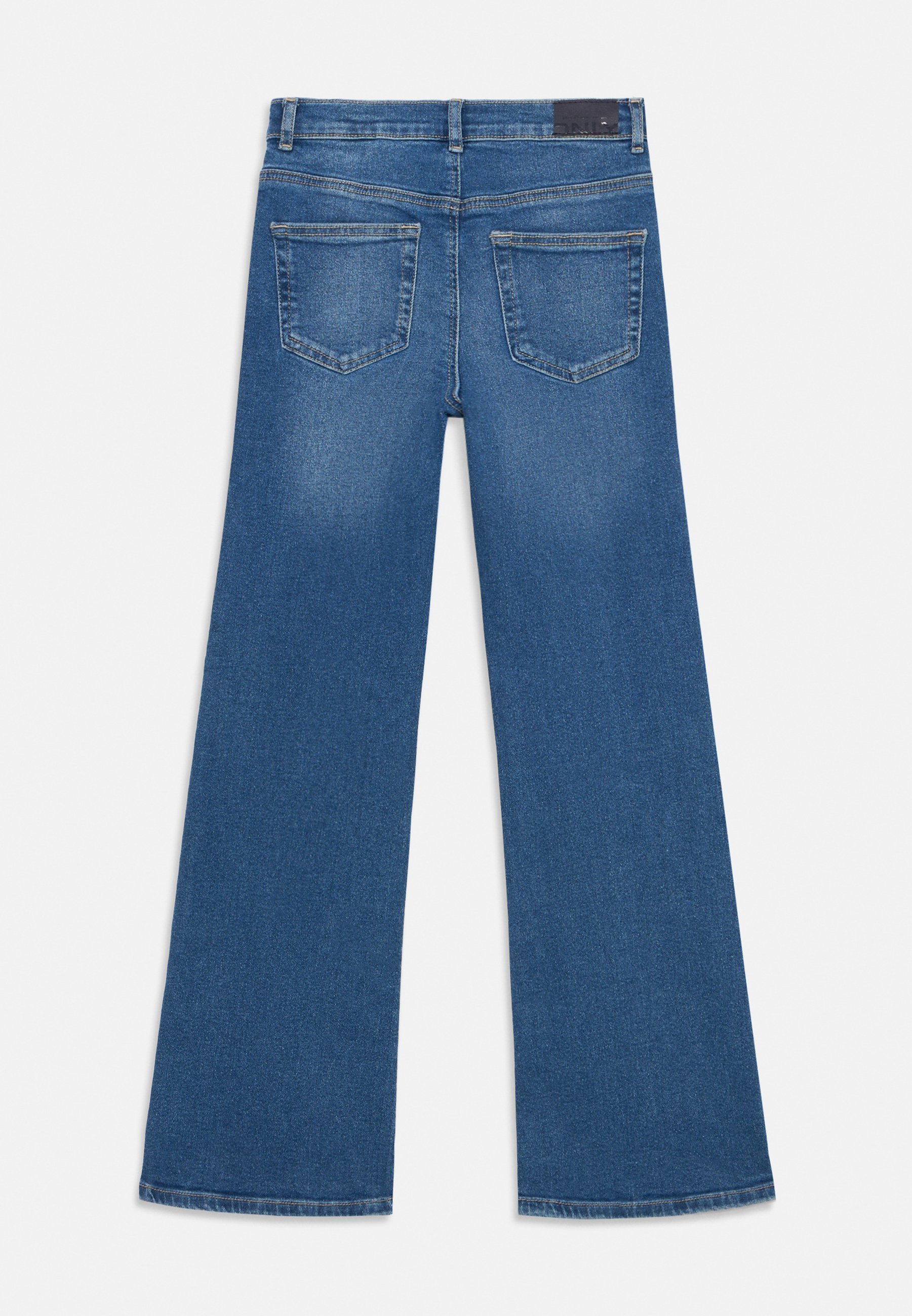 ONLY GIRLS KOGJUICY LIFE - Jeans a gamba dritta - denim blu medio