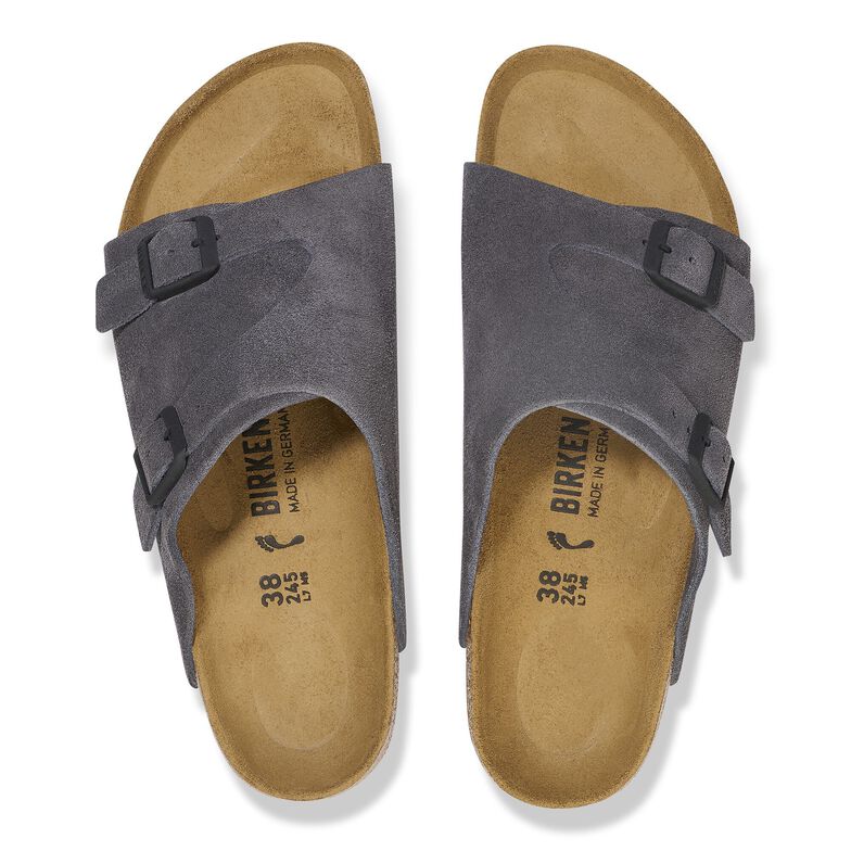 Zürich Pelle scamosciata - Velvet grey Velvet grey