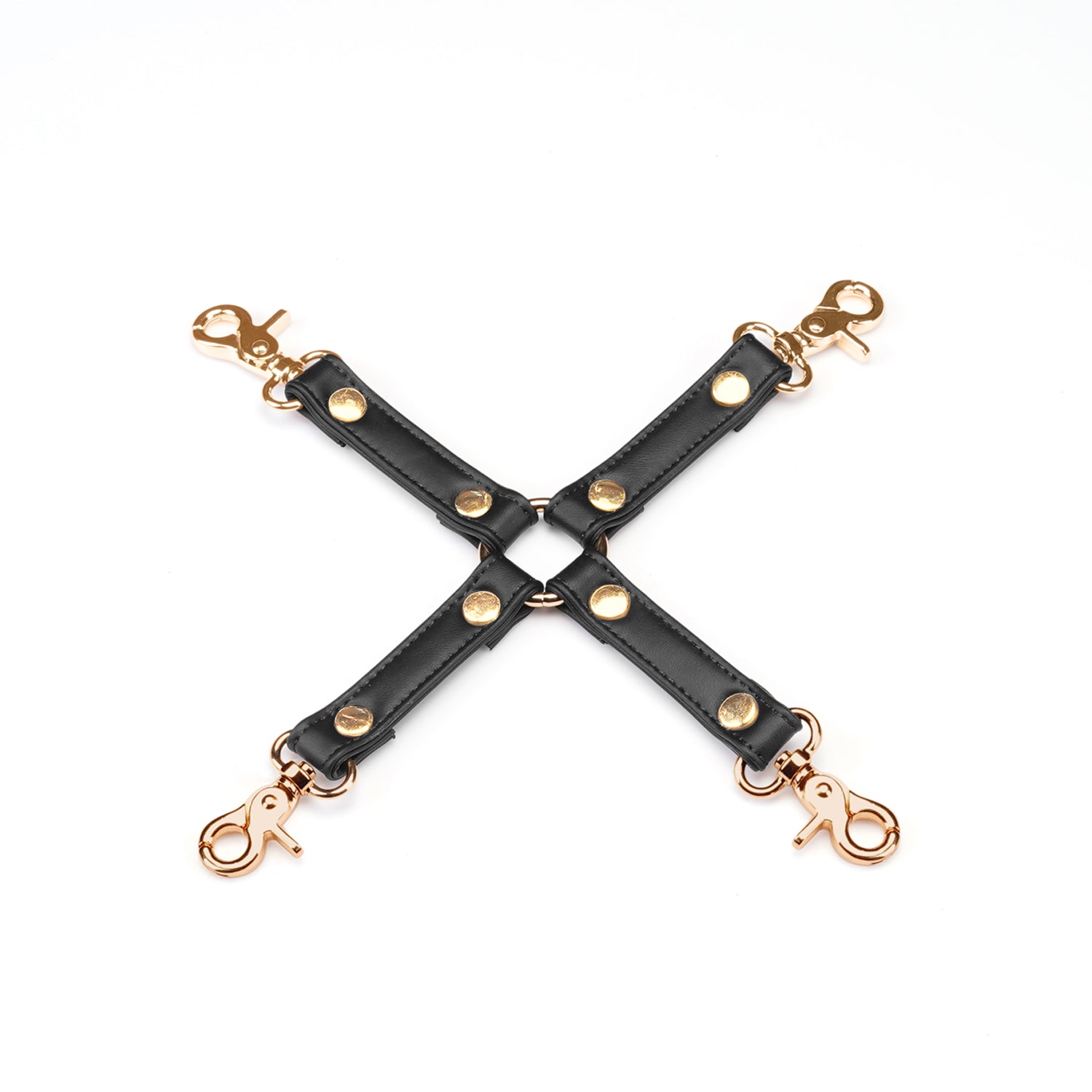 Liebe Seele Black Organosilicon Vegan Leather Hogtie