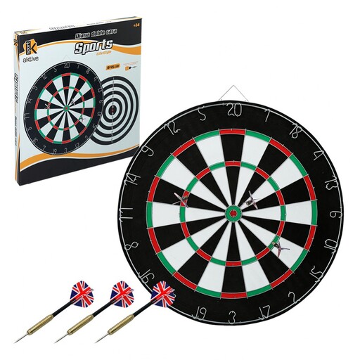  Aktive Sport Dartboard με βελάκια διαμέτρου 45cm
