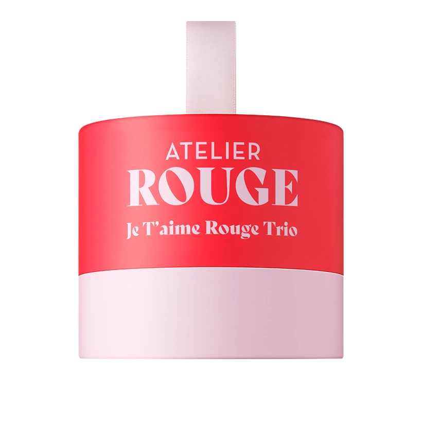 Cutie Cadou Je T'aime Rouge Trio - Atelier Rouge