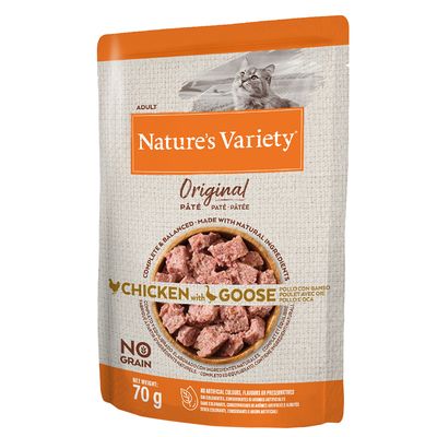 Paté senza cereali Nature's Variety Original 12 x 70 g
