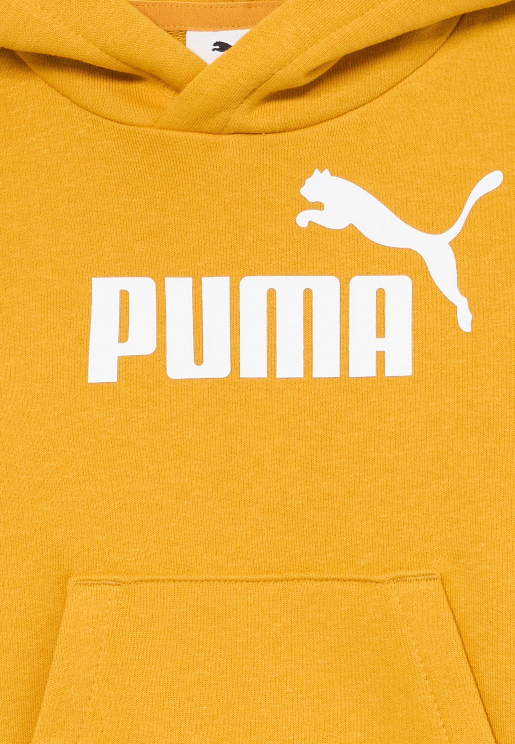 Puma ESS LOGO SUIT UNISEX - Trainingsanzug - Archiv goldfarben/schwarz