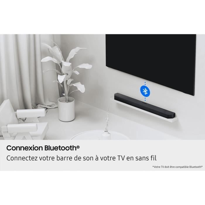 SAMSUNG HW-B630F/ZA - Barra de sonido de 3.1 canales - Subwoofer inalámbrico de 6.5'' - HP Central - Adaptive Sound Lite