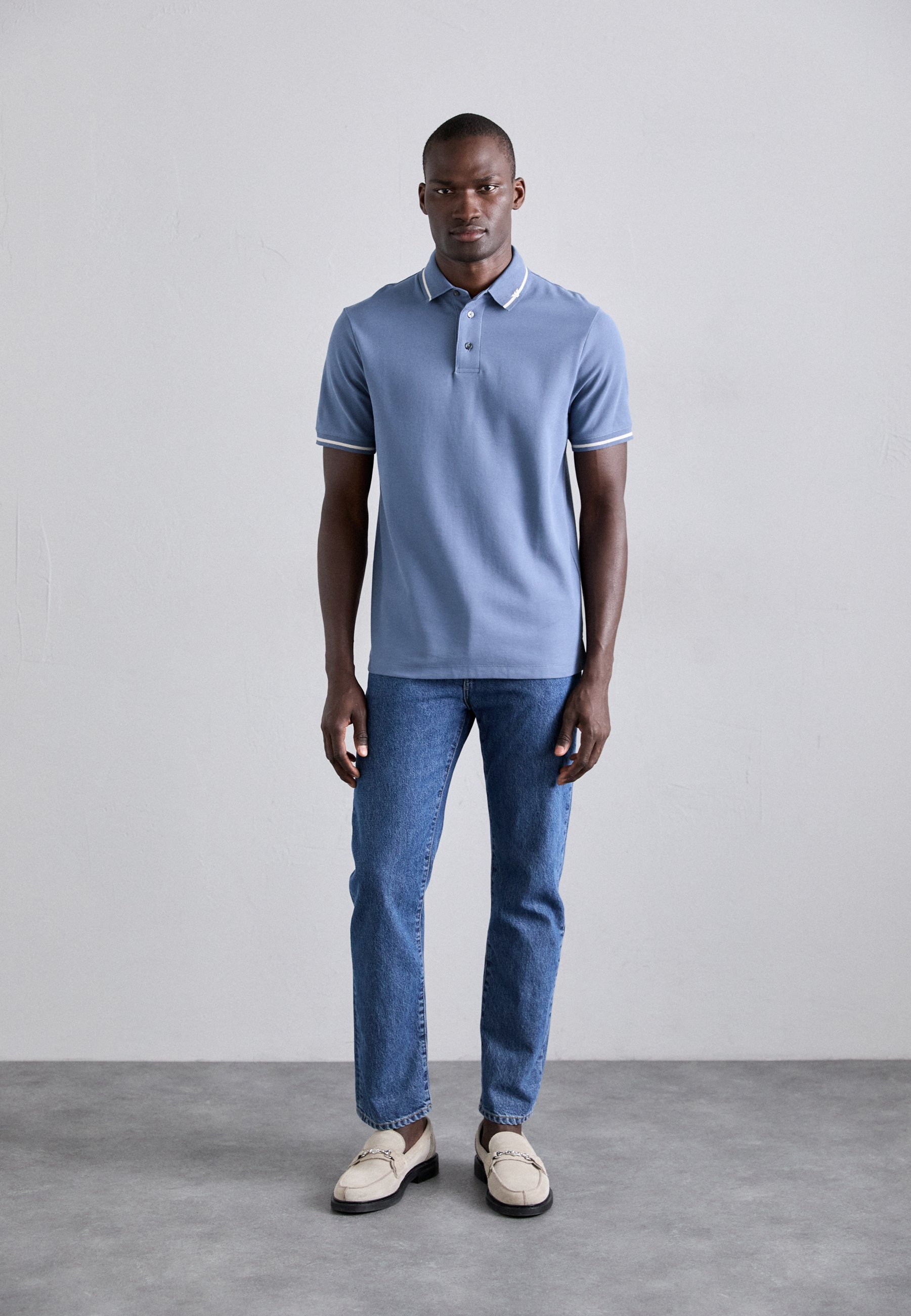 Polo Emporio Armani - blu Cina