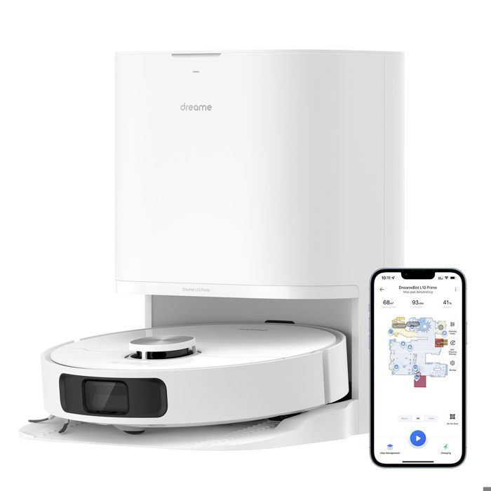 Dreame L10 Prime - Robot Vacuum Cleaner - 4000Pa - Automatic Cleaning LDS Navigation, 70%-79% New, B3