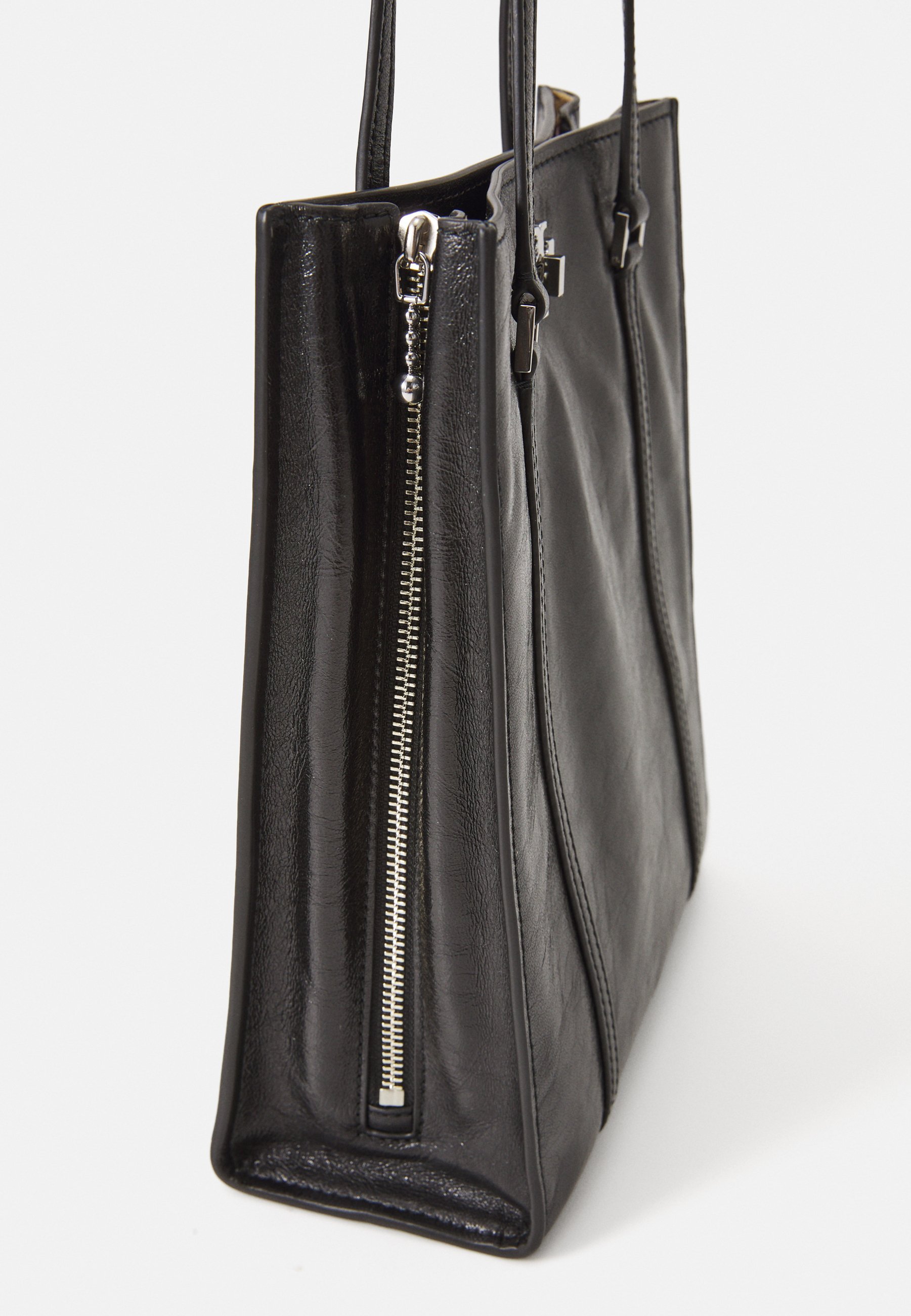 Sac cabas Tory Burch TURNLOCK petit modèle - noir