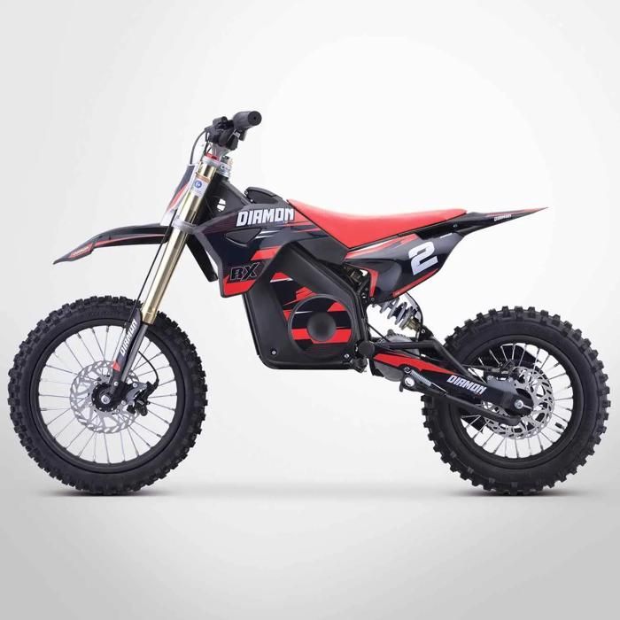 Moto Enfant Électrique 1600W / Moto cross ORION 1600W / 14/12 / Rouge