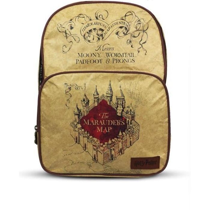 Rugzak - Harry Potter - Marauders Map - Beige - Tyvek - Kind