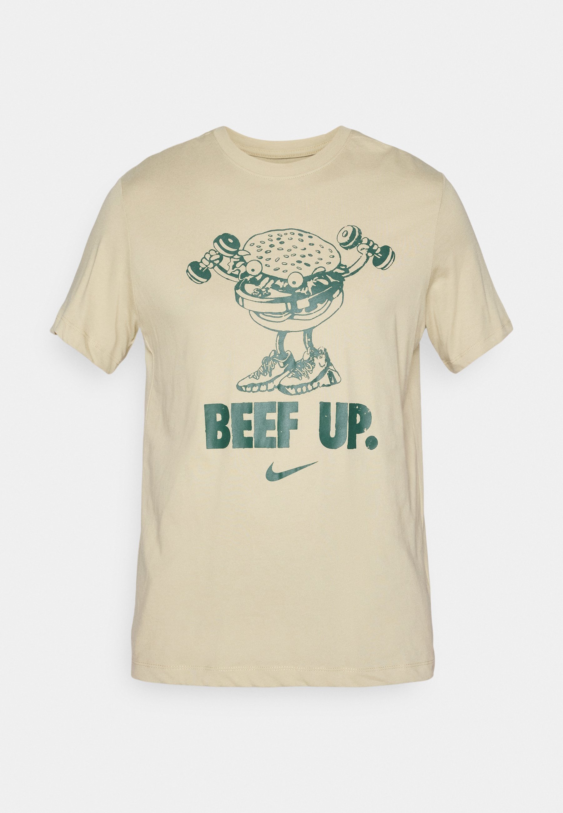 Nike Performance TEE FITNESS - Sport T-shirt - desert/khaki