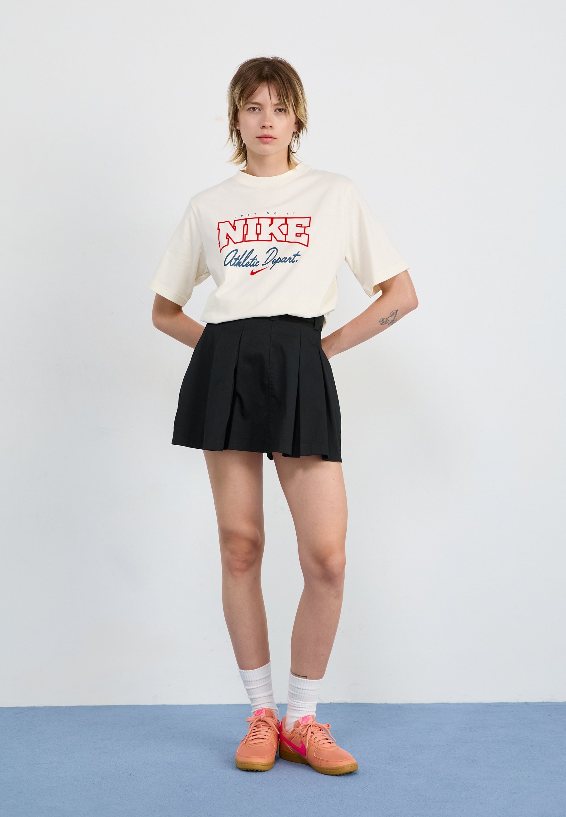 T-shirt Nike Sportswear imprimé - ivoire clair