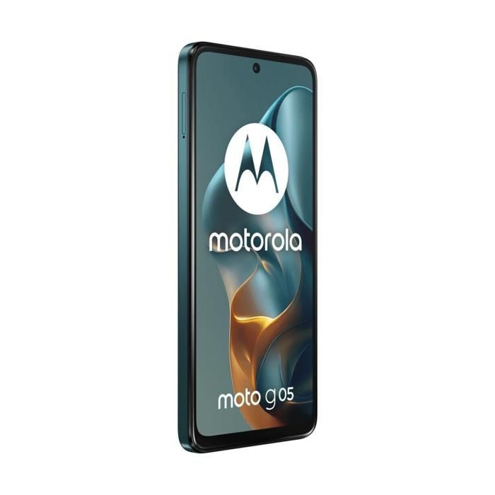 Smartphone - MOTOROLA - Moto G05 - 4 GB RAM - 128 GB - Dual-SIM - Grün (Waldgrün)