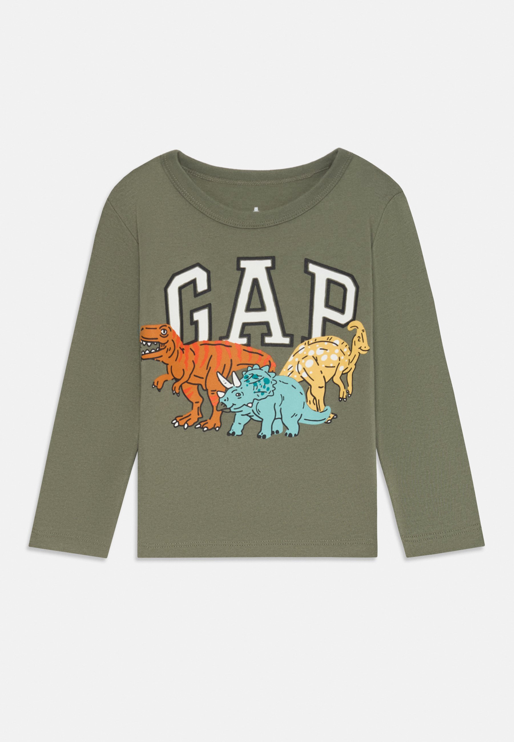 GAP GRAPHIC T-shirt voor peuterjongens - Top met lange mouwen - mesculengroen