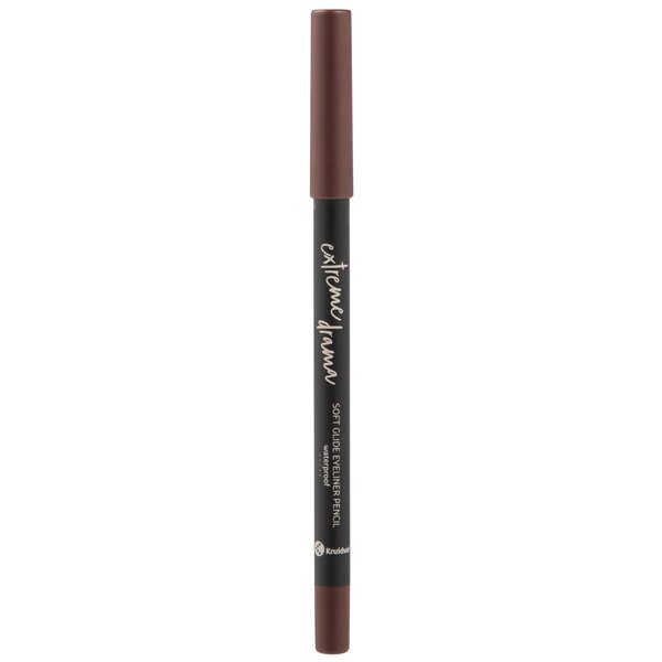 Kruidvat Extreme Drama 025 Auburn Brown Soft Glide vodootporna olovka za oči 1,2 g
