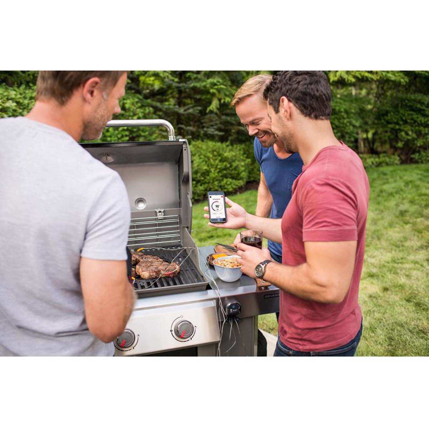 Weber Genesis II E-315 3 égős folyékony propán grill, fekete