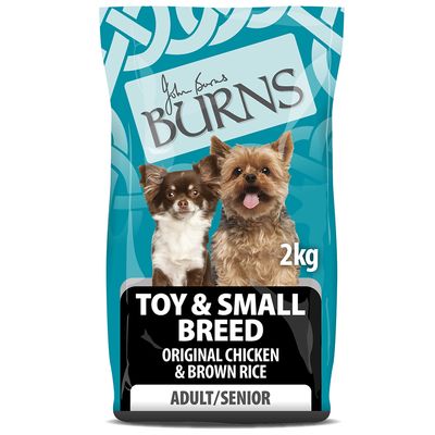 Burns Adult & Senior Original Toy & Small Breed - Huhn & Reis