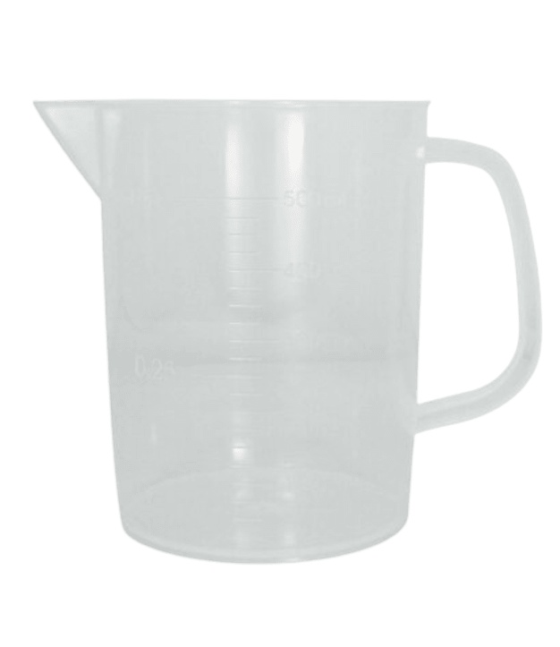 Becher graduato in plastica da 500 ml