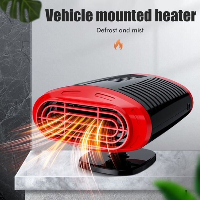 Chauffage voiture 12V/24V, ventilateur dégivreur 3 en 1, air chaud froid, camion