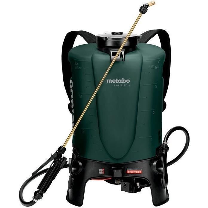 Pulverizador inalámbrico - METABO - RSG 18 LTX 15 - 18 V - Caja de cartón