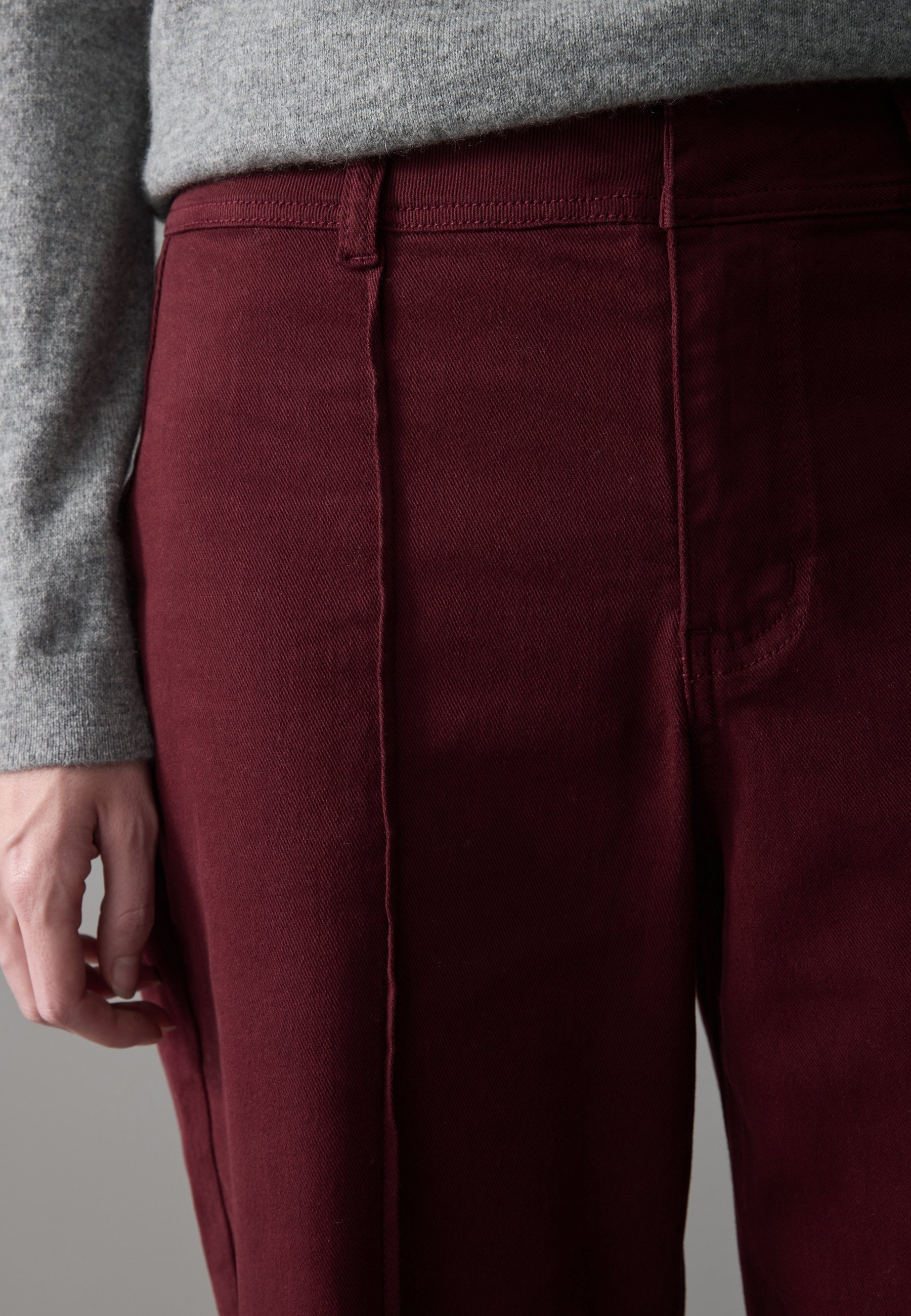 Calça jeans Zign Studio Relaxed fit - berry