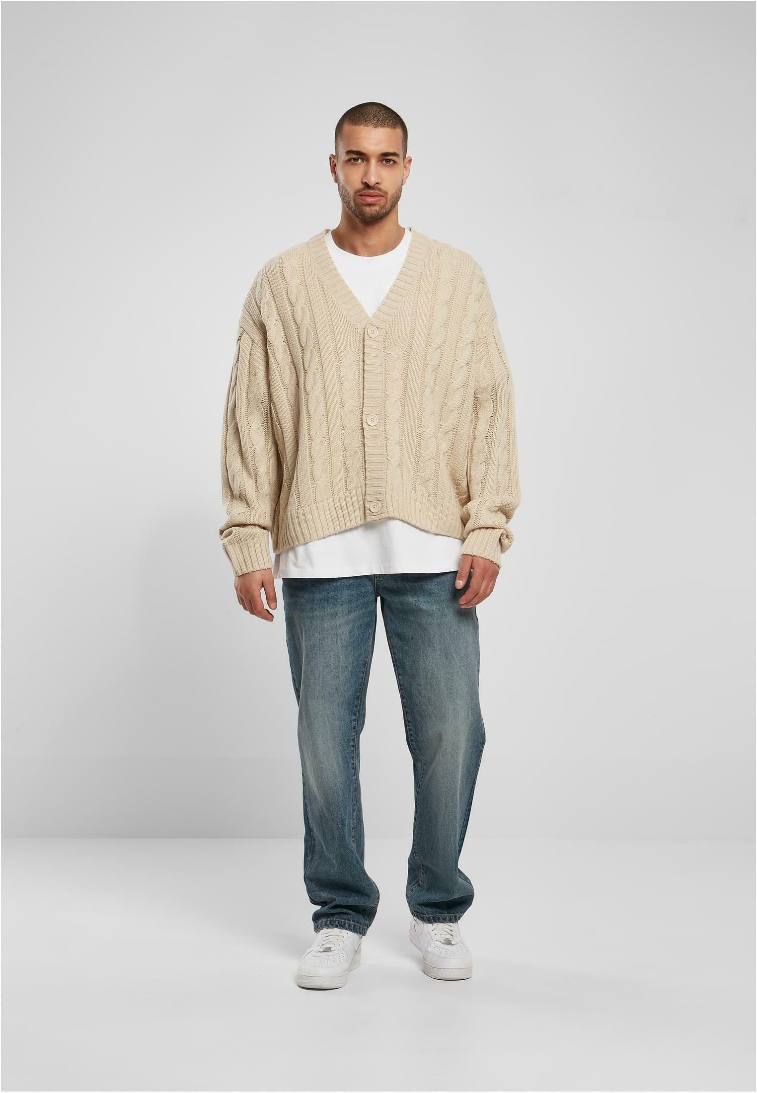 Urban Classics BOXY - Cardigan - zacht zeegras