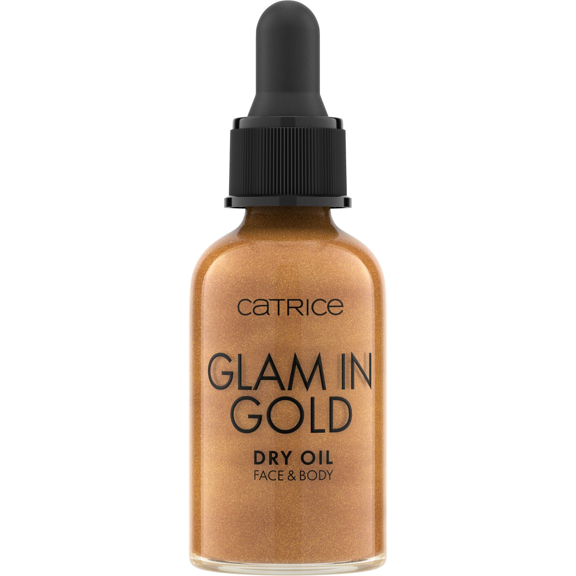 „Glam In Gold“ sausasis aliejus Veido bronzantai