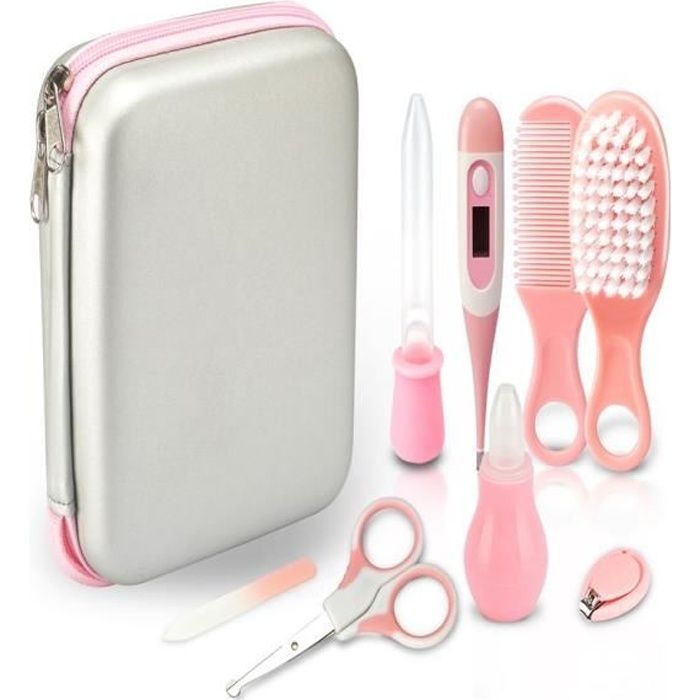 Kit completo de cuidado infantil para bebés Cinqarbres - Rosa
