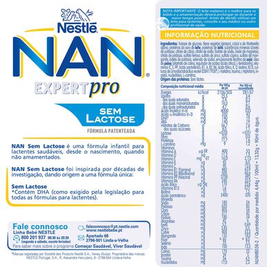 Nan kojenecké mléko Nan bez laktózy 400g 400g