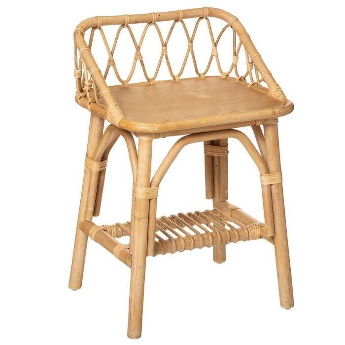 Table de chevet enfant rotin H56cm - Atmosphera Créateur d'intérieur