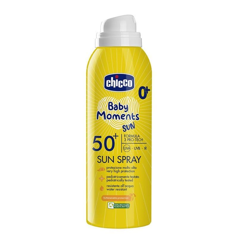 „Baby Moments“ apsauginis purškiklis nuo saulės SPF50 Apsaugos nuo saulės vaistinė