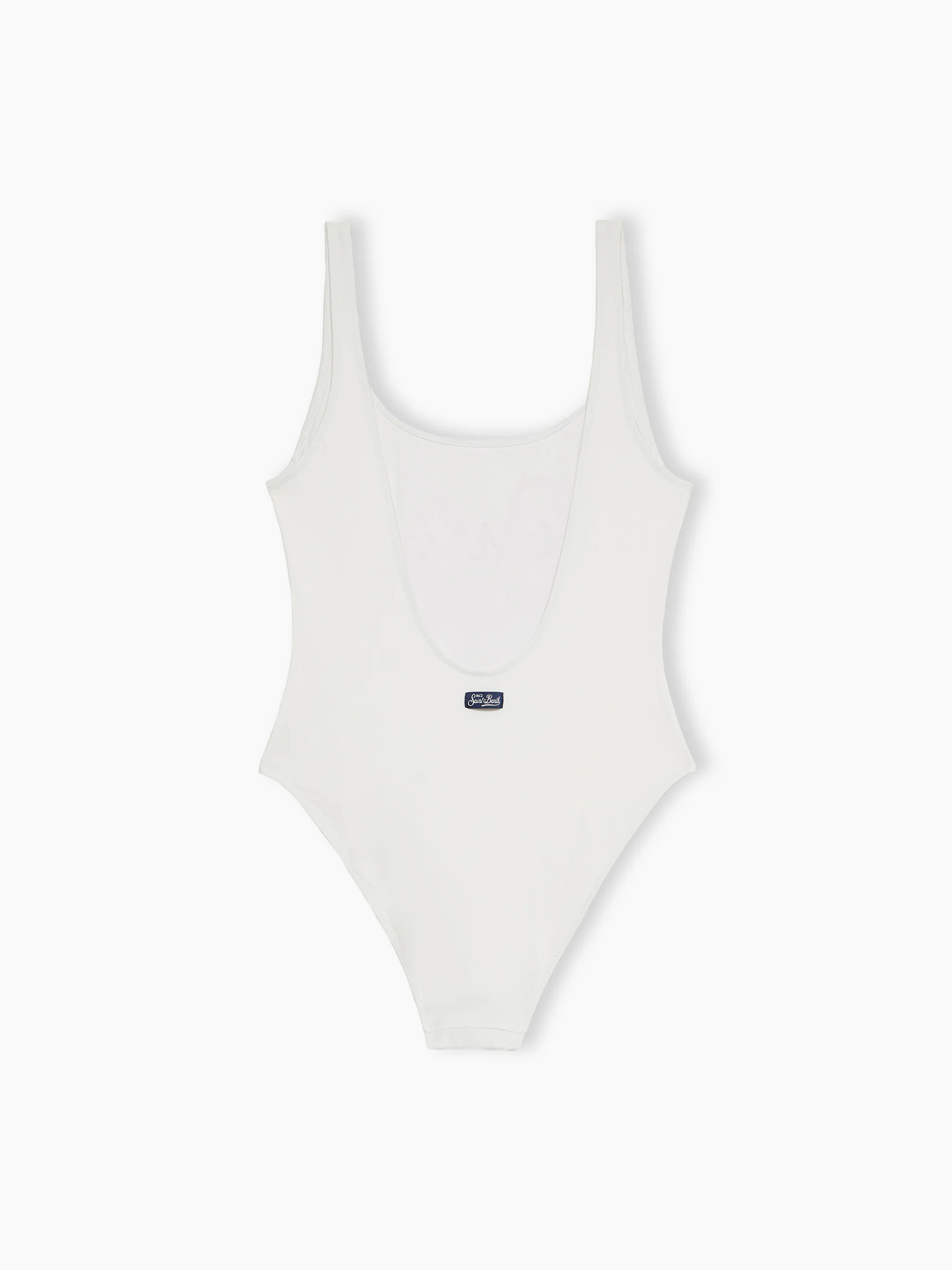 Costume intero da donna con schiena scoperta Lora con logo Barbie | BA