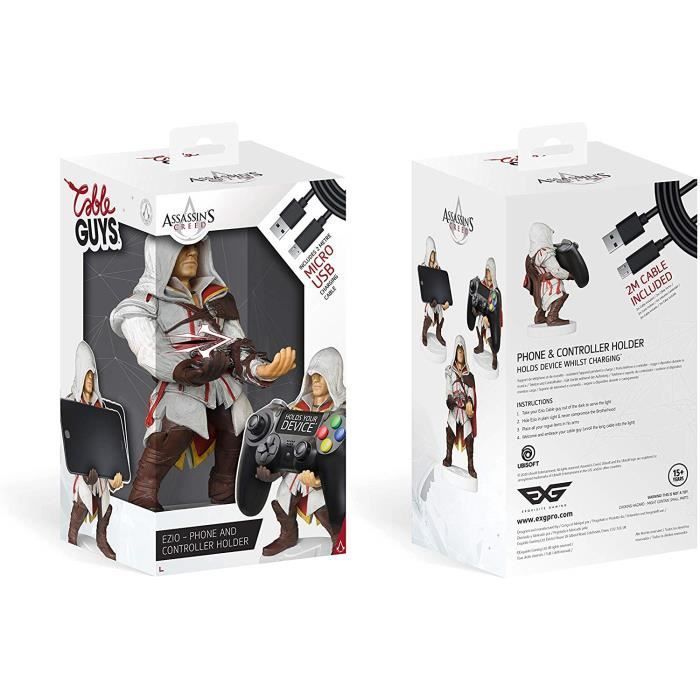 Statuetta di Assassin's Creed - Supporto e caricabatterie per controller e smartphone - Esclusiva per il gaming