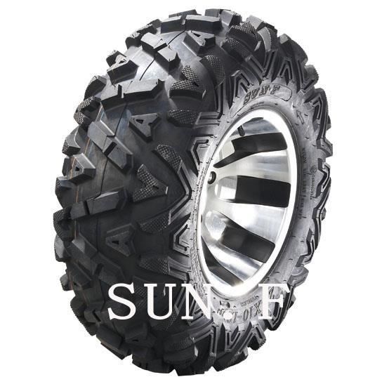 Pneumatico per quad e buggy - SUN-F 26/1112 PR6 A-033 - Terreno duro e misto - Trazione e sterzata - Tasselli tagliati