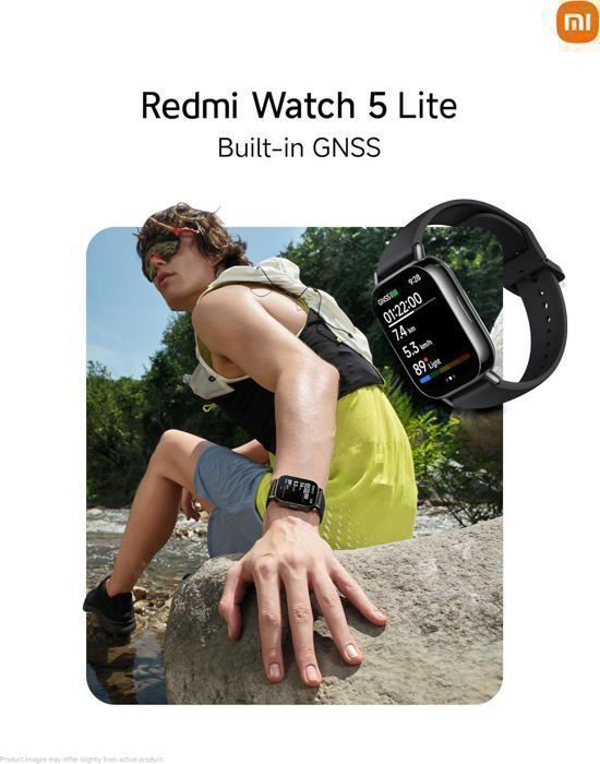 Smartwatch - XIAOMI - Redmi Watch 5 Lite - Tela AMOLED de 1,96