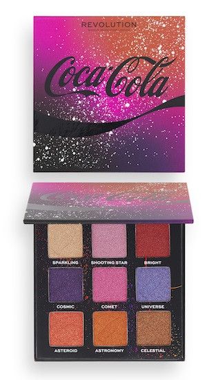 Paleta mini senčil za oči Coca-Cola Starlight Palete senčil za oči in ličila
