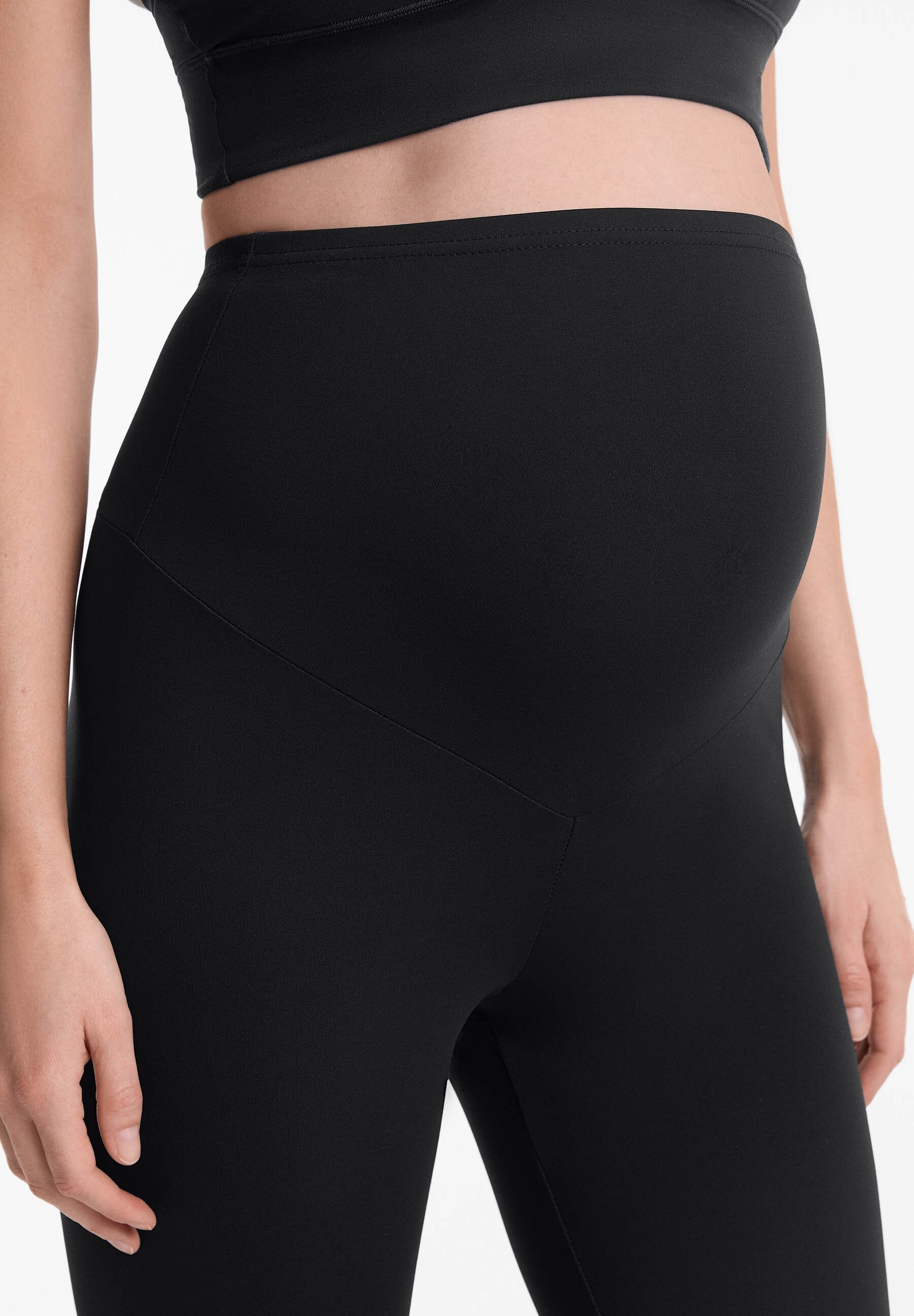 OYSHO COMFORTLUX 65cm ZWANGERSCHAPSlegging - Broek - zwart