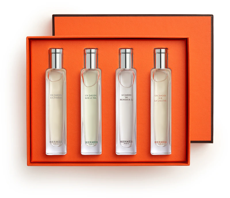 HERMÈS Parfumy-Gardens Collection Set zestaw podróżny unisex